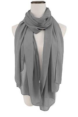 Gray color Handmade Moroccan Kaftan with hijjab 5