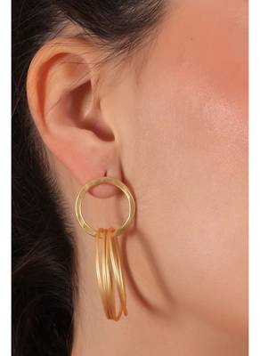 Hoops dangler earrings 3
