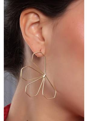 Blossom duo stud earring 2