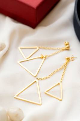 Dual triangular long danglers 1