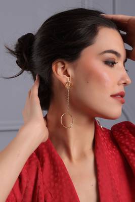 Dual circular long danglers 3
