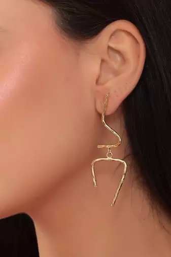 Tvam statement earrings