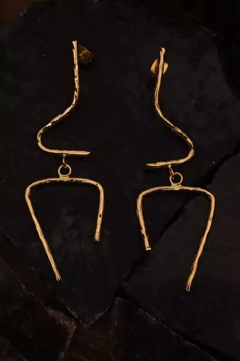 Tvam statement earrings