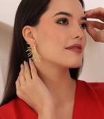 Fierce statement earrings