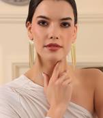 Tassle massle statement earring