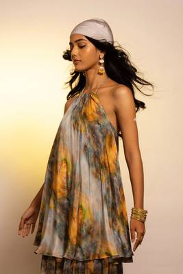 Monalisa pearl drop earrings- yellow 3