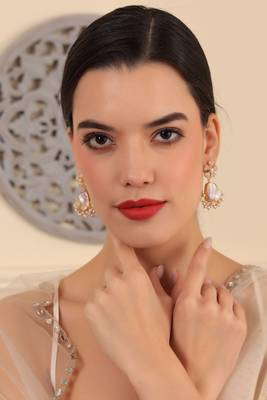 Sparkling elegance crystal drop earrings 1