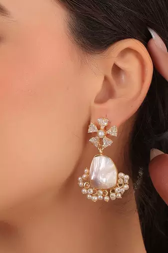 Sparkling elegance crystal drop earrings