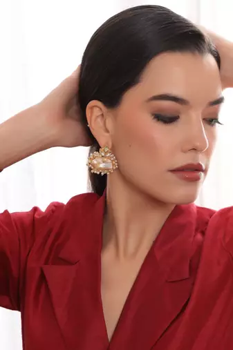 Maharani pearl earring