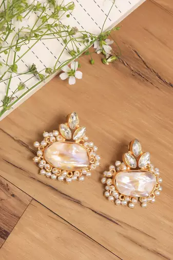 Maharani pearl earring