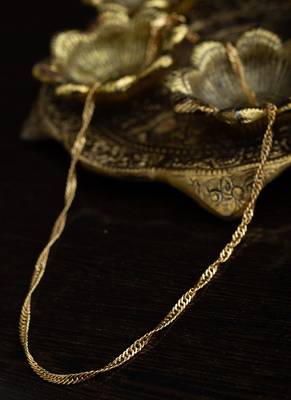 Gold-Plated Designer Chain 1