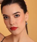 Labradorite dangler earrings