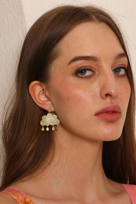 Cloud earrings 1