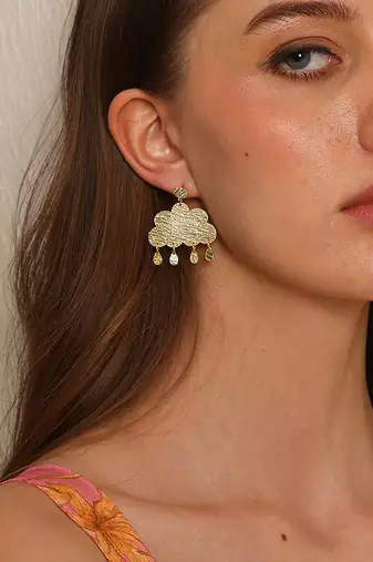 Cloud earrings