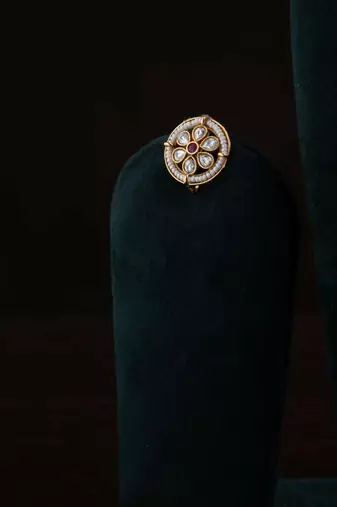 Elegant Gold Long Layer Chain with Round Pendant