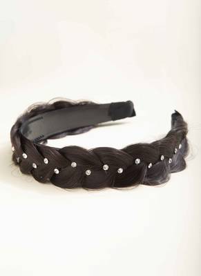 Artificial Brown Hair - Hair Band 1