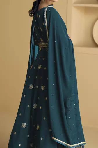 Rama Georgette Anarkali Suit for Women