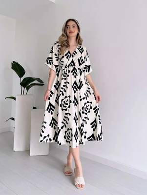 jaipuri cotton base party wear summer special black gown dress 3
