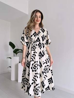jaipuri cotton base party wear summer special black gown dress 6