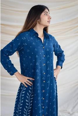 Jaipuri  beautiful dabu print beautiful new style kurta with palazzo set 3
