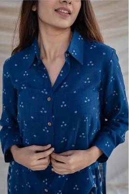 Jaipuri  beautiful dabu print beautiful new style kurta with palazzo set 4