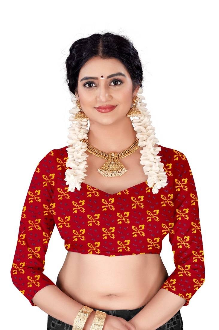 Grey Colour Cotton Silk Bagru Print Saree