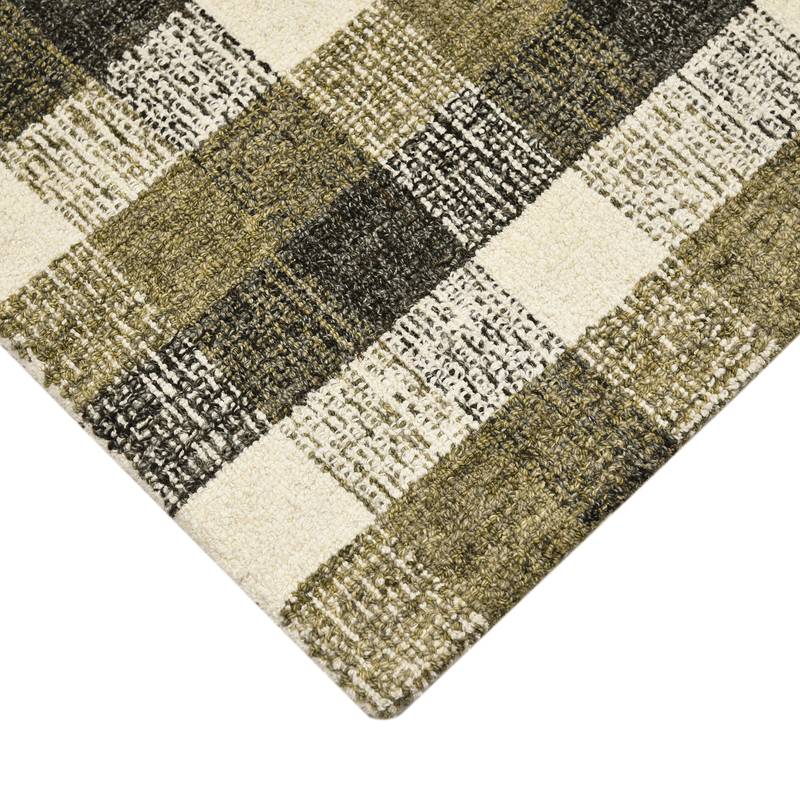 Saraswati global hand-tufted luxury rug ideal for bedroom, living room, anti slip baking carpet (2x3 feet).