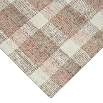 Saraswati global handmade rug, wool  rug, area rug, ideal for bedroom, living room, anti slip baking carpet (2x3 feet). 5