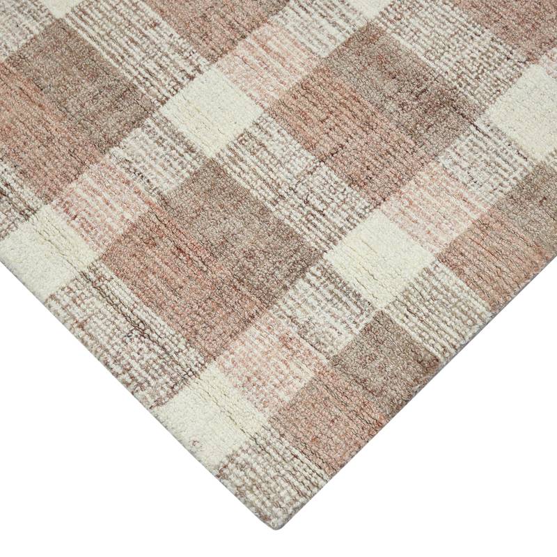 Saraswati global handmade rug, wool  rug, area rug, ideal for bedroom, living room, anti slip baking carpet (2x3 feet).