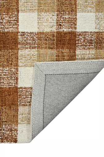 Saraswati global handmade rug, wool rug, area rug, ideal for bedroom, living room, anti slip baking carpet (2x3 feet).