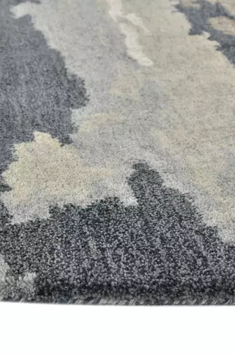 Saraswati global handmade wool rug, geometric area rug, anti-slip & anti-skid backing carpet (10x10 feet).