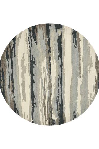 Handmade wool rug, designer area rug, 8x8 feet, anti-slip & anti-skid backing carpet by saraswati global