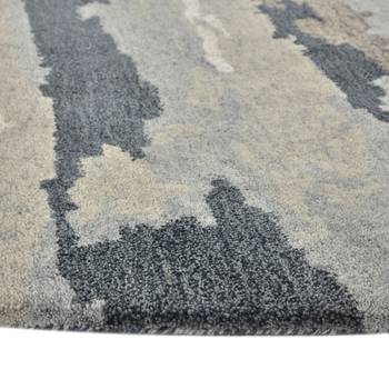 Handmade wool rug, designer area rug, 8x8 feet, anti-slip & anti-skid backing carpet by saraswati global 3