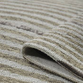Handmade wool rug, canyan collection round area rug, 8x8 feet, anti-slip & anti-skid backing carpet by saraswati global 3