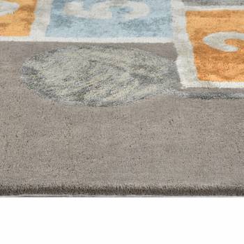 Saraswati global handmade wool carpet for living room  rugs for home and bedroom, anti-slip backing rug (5x8 feet). 2