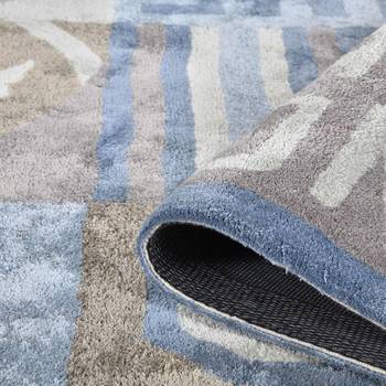 Saraswati global hand-tufted rug, wool area rug for kids room, dining areas rug, anti-slip backing carpet(5x8 feet). 5