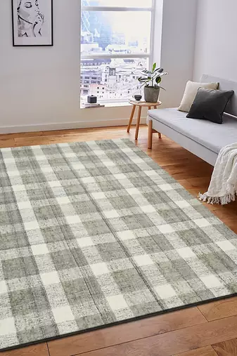 Saraswati global hand-tufted rug, wool rug area rug, ideal for bedroom, living room, anti slip baking carpet 2x3 feet.