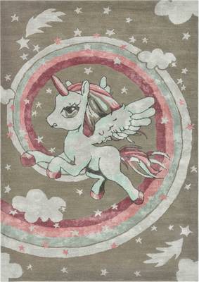Saraswati global handmade wool carpet for living room  rugs for home and bedroom, anti-slip backing rug (5x8 feet). 1