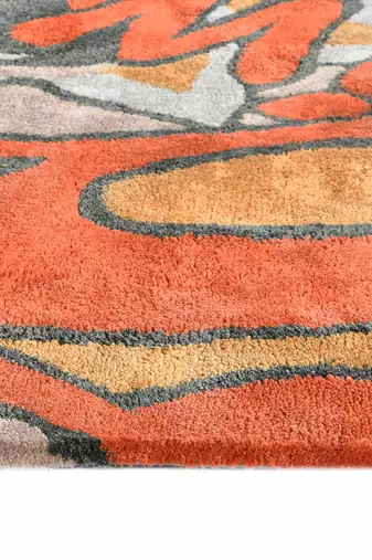 Saraswati global hand-tufted rug, wool area rug ,premium  anti-slip backing carpet 5x8 feet.