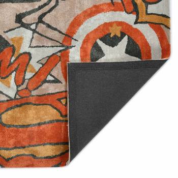 Saraswati global hand-tufted rug, wool area rug ,premium  anti-slip backing carpet 5x8 feet. 3