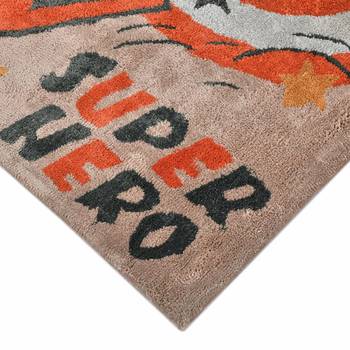 Saraswati global hand-tufted rug, wool area rug ,premium  anti-slip backing carpet 5x8 feet. 4