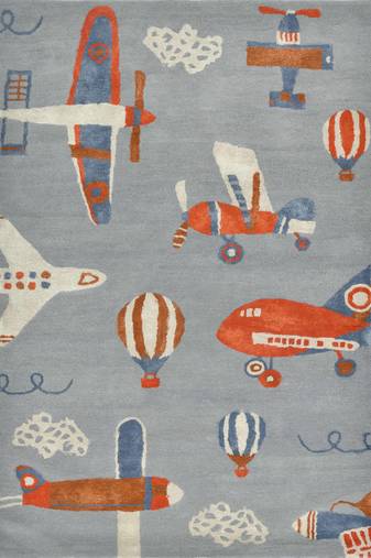 Saraswati global hand-tufted rug, wool area rug for kids room, dining areas rug, anti-slip backing carpet(5x8 feet).