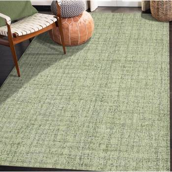 Saraswati global hand-tufted rug, premium wool rug,  anti-slip backing carpet for living room, bed room 2x3 feet. 1