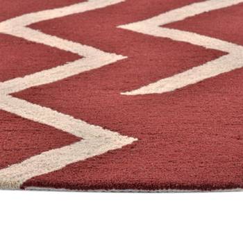 Saraswati global handmade wool rug, geometric area rug, anti-slip & anti-skid backing carpet (10x10 feet). 4