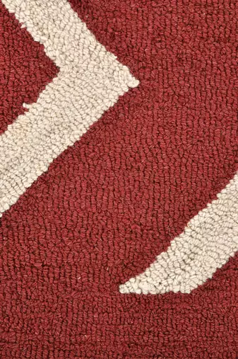 Saraswati global handmade wool rug, geometric area rug, anti-slip & anti-skid backing carpet (10x10 feet).