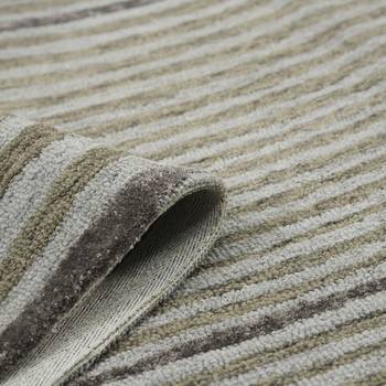 Saraswati global handmade wool rug, canyan collection round area rug, anti-slip & anti-skid backing carpet (6x6 feet). 4