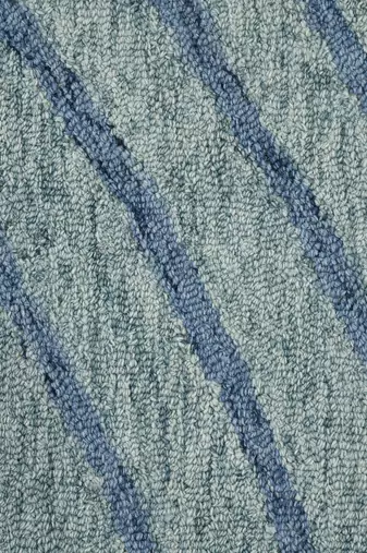 Saraswati global handmade wool rug, canyan collection round area rug, anti-slip & anti-skid backing carpet (6x6 feet).