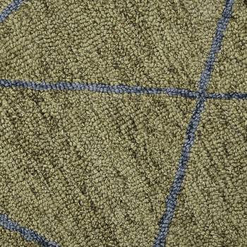 global hand-tufted wool rug, luxury rug, round shape area rug, anti-slip backing carpet (6x6). 2