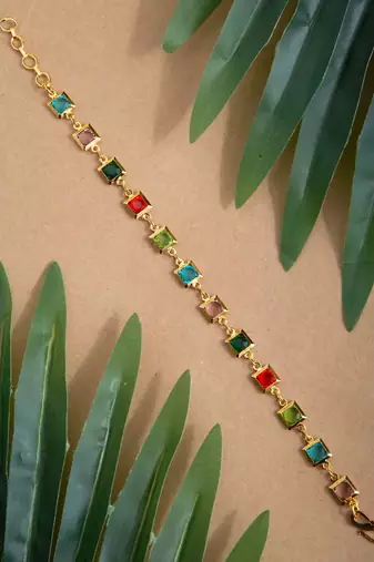 Navratan Stone Bracelet