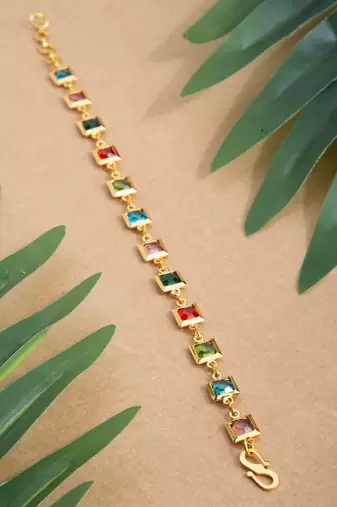 Navratan Stone Bracelet